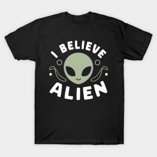 i believe alien, alien is beautiful T-Shirt